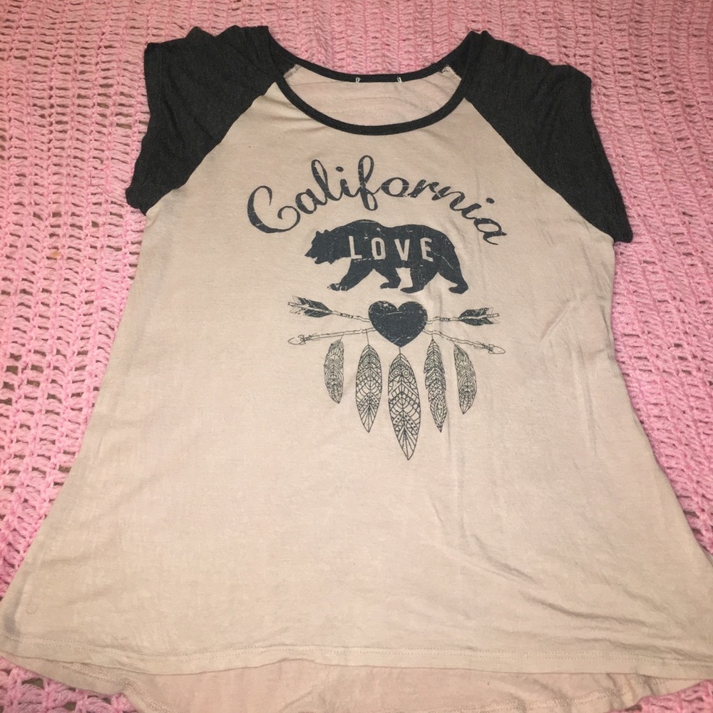 Pink California shirt with jewel detailing